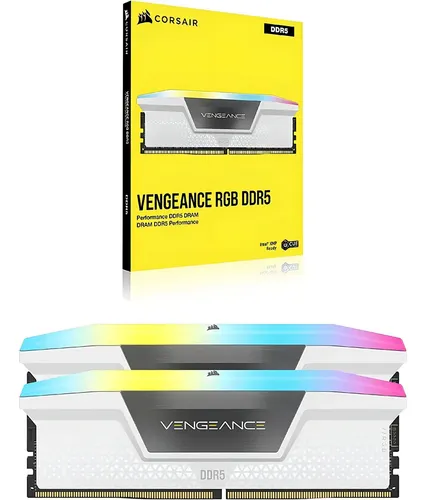 Memoria Pc Ddr5 32gb (2x16gb) 6000mhz Corsair Vengeance, Rgb