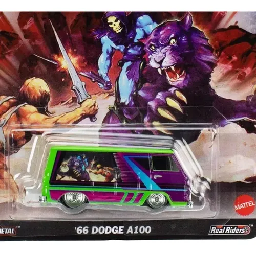 Hot Wheels Premium '66 Dodge A100 - Masters Of The Universe Verde