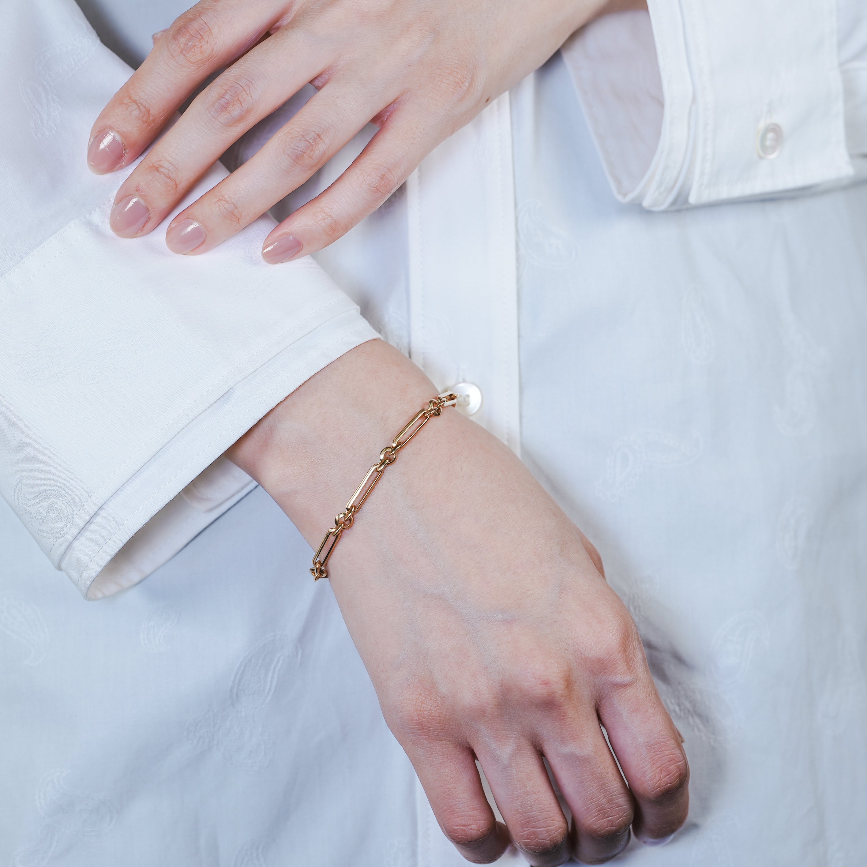 hum ハム DECO LACE CHAIN BRACELET [la-BR267-NC] ブレスレット