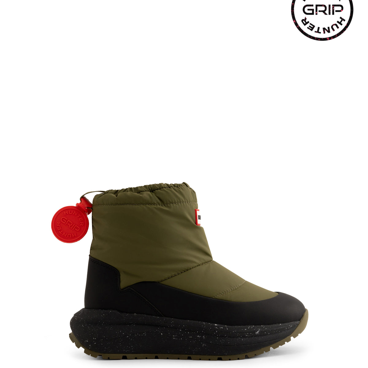 ユニセックス ハンター グリップ ショート スノー ブーツ - パイン