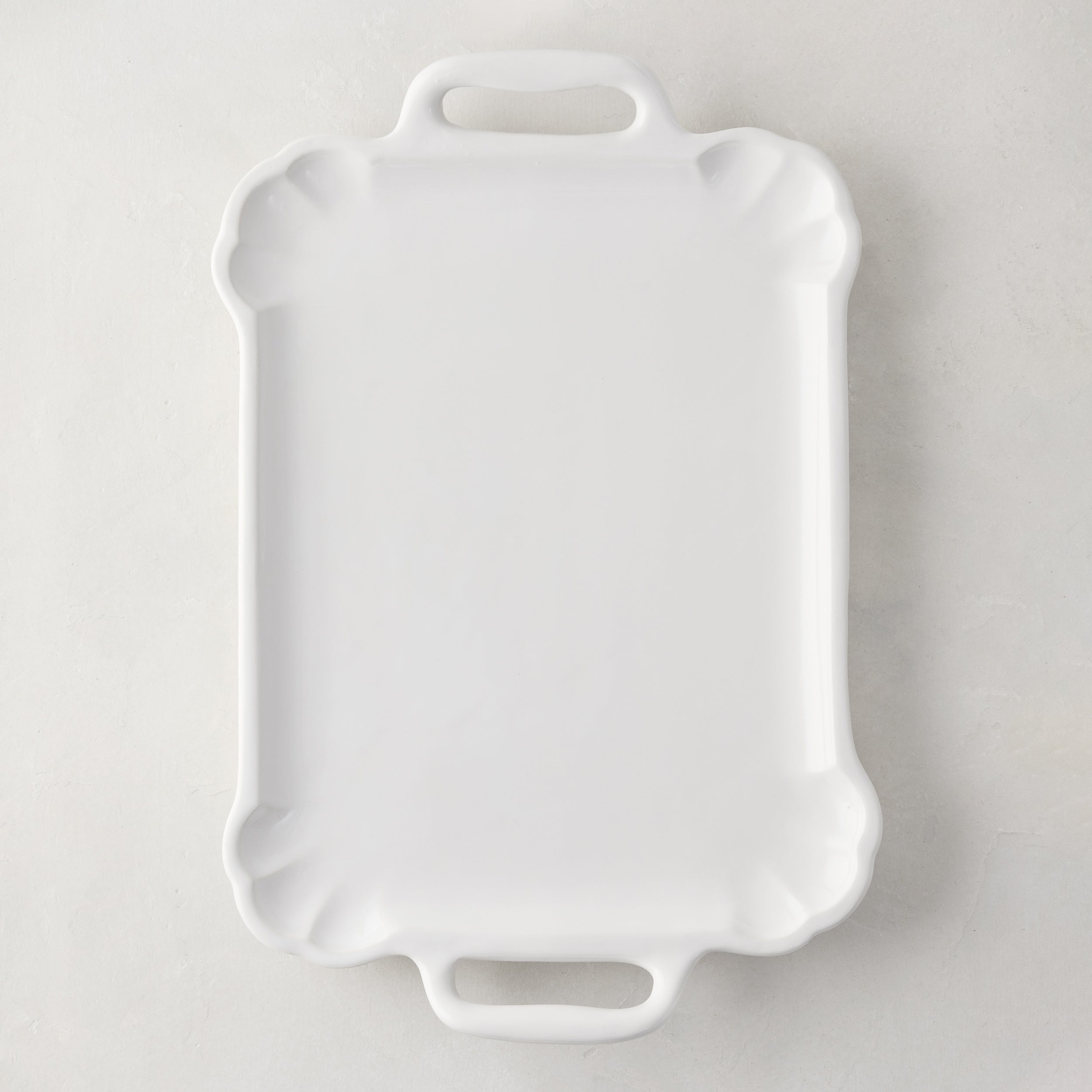 Large Alessia Ceramic Platter with Handles - Hudson Grace