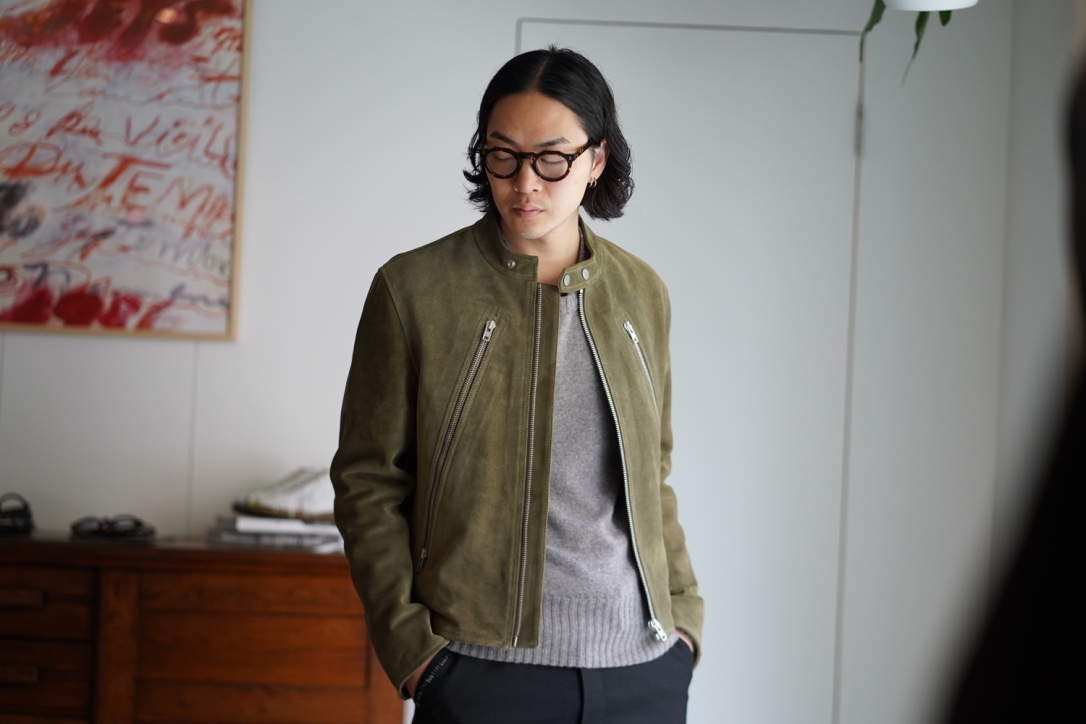 Maison Margiela Suede Leather 5zip Jacket | HUES 福岡セレクトショップ
