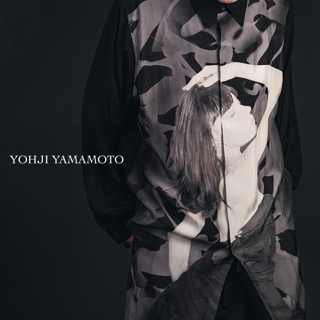 ヨウジヤマモト 女性柄ロングブラウス | HUES 福岡セレクトショップ
