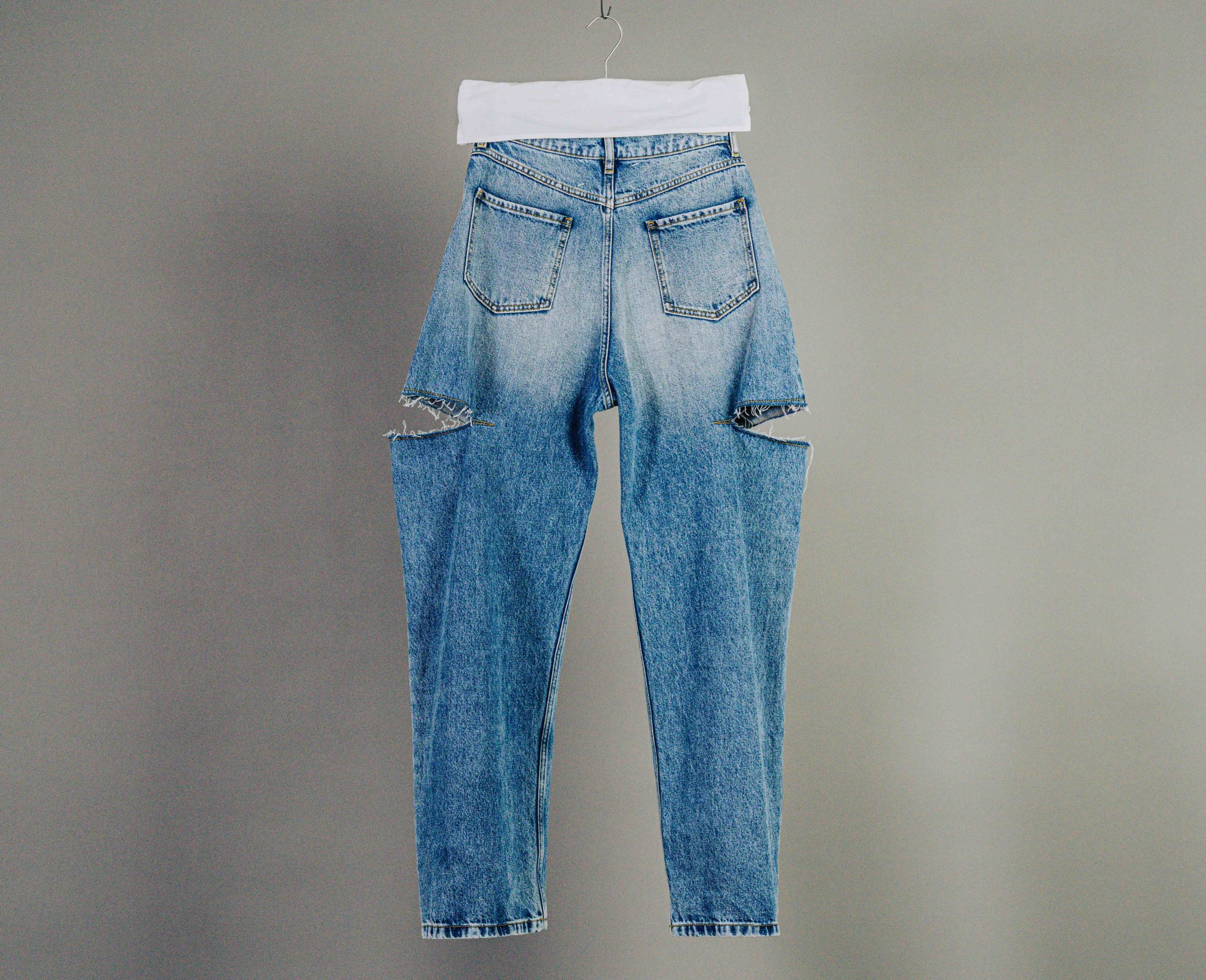 メゾンマルジェラの5ポケット カットアウト デニムパンツ | HUES 福岡