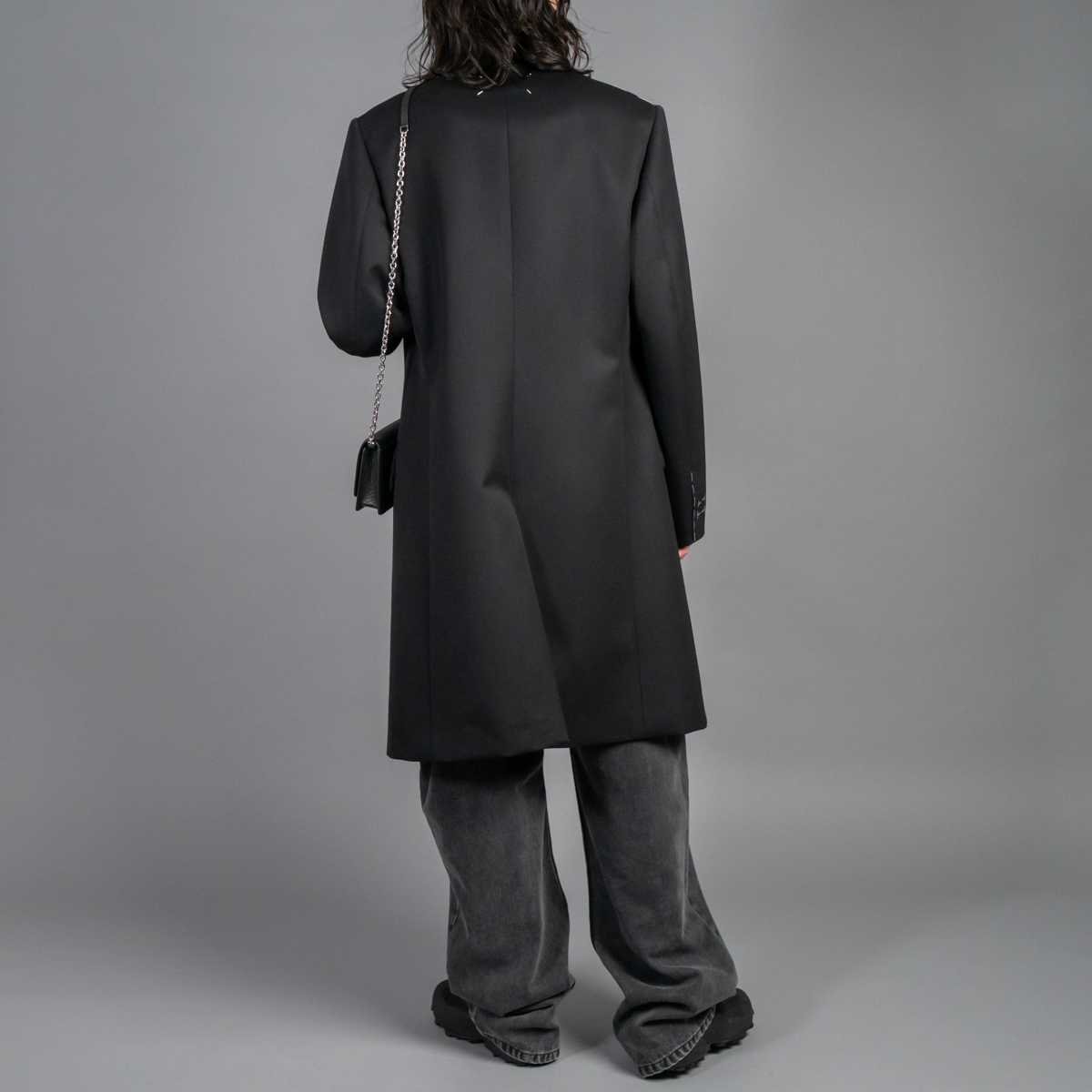 メゾンマルジェラ ノーカラーコート | HUES 福岡セレクトショップ