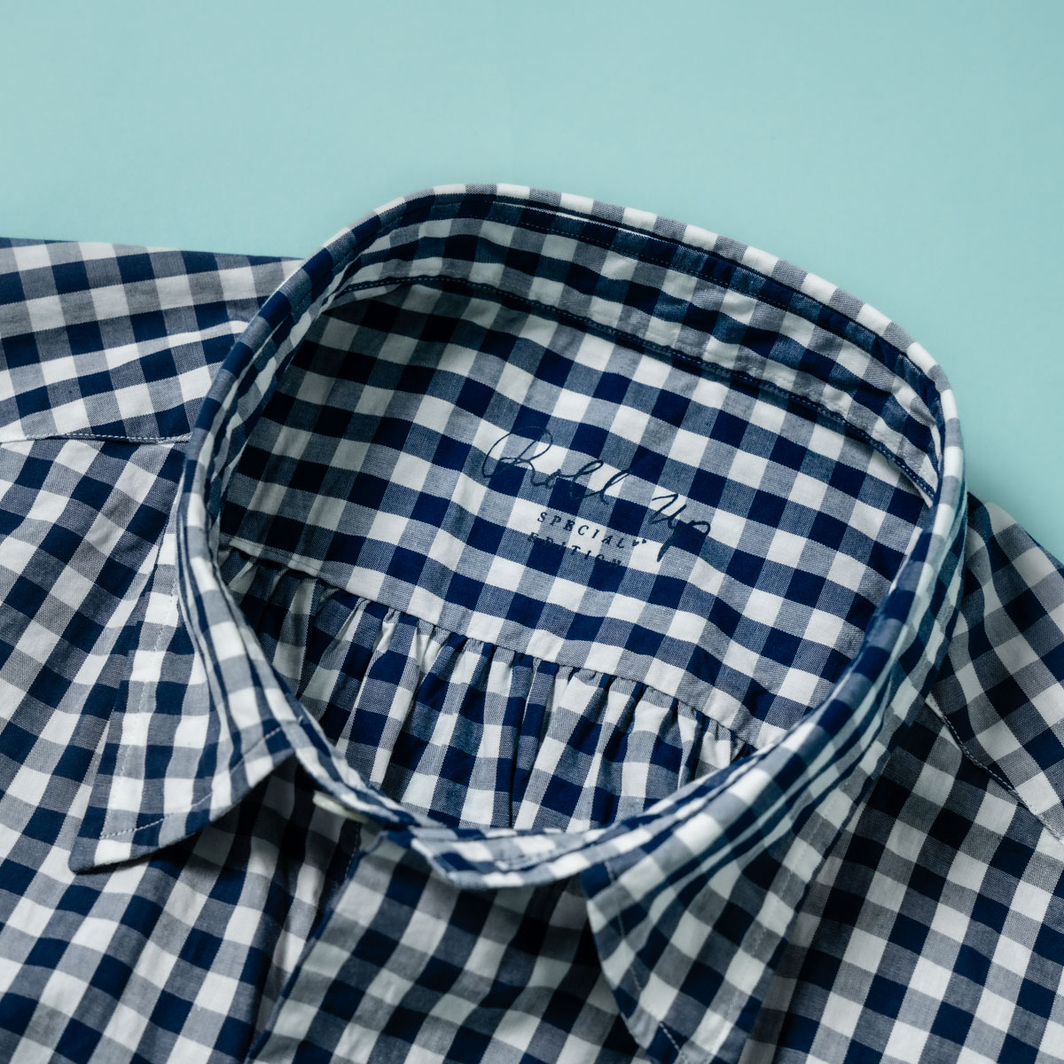 ポータークラシック ギンガム ロールアップシャツ | HUES 福岡セレクト
