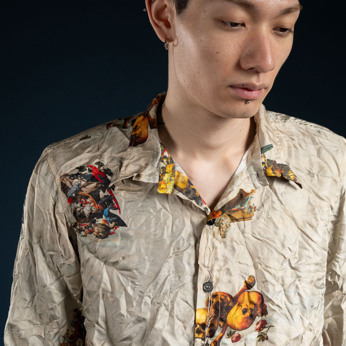 ARCHIVIO J.M.Ribot シルクシャツ | HUES 福岡セレクトショップ