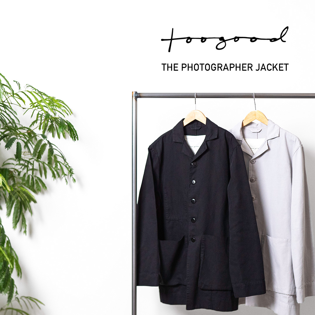 トゥーグッドのフォトグラファージャケット YOUTUBE 解説付き | HUES