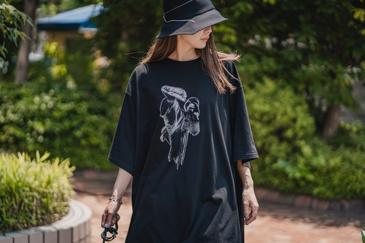 ヨウジヤマモト 2021-22AW プリントビッグTシャツ | HUES 福岡セレクト
