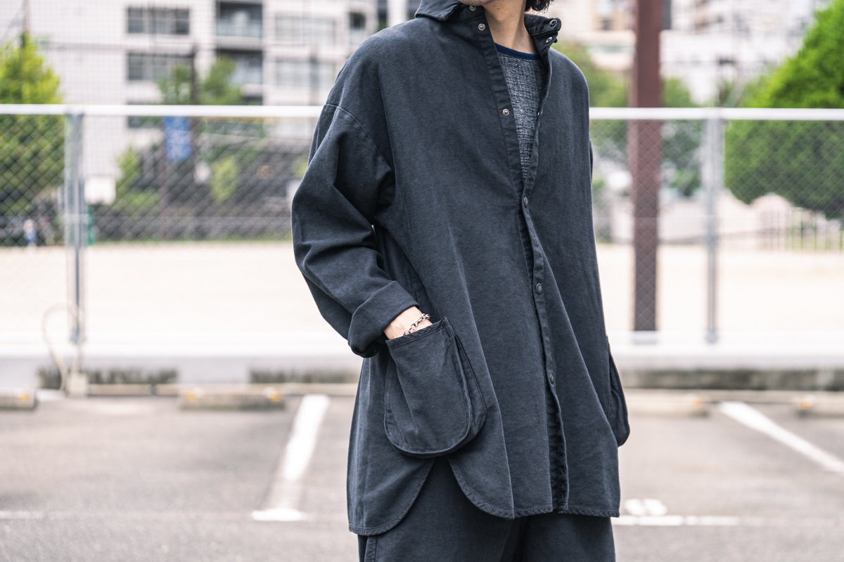 ポータークラシックのコットンモールスキン シャツジャケット | HUES