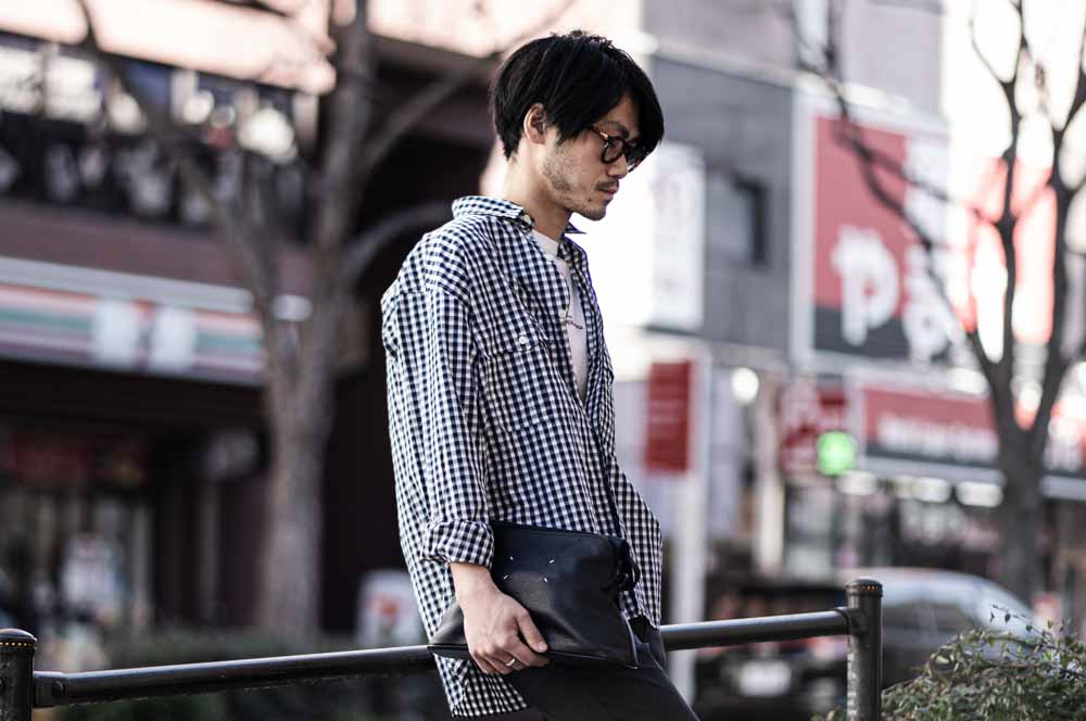 ポータークラシック ギンガム ロールアップシャツ | HUES 福岡セレクト