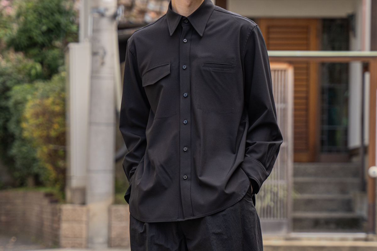 イレニサのフラップポケットシャツ | HUES 福岡セレクトショップ