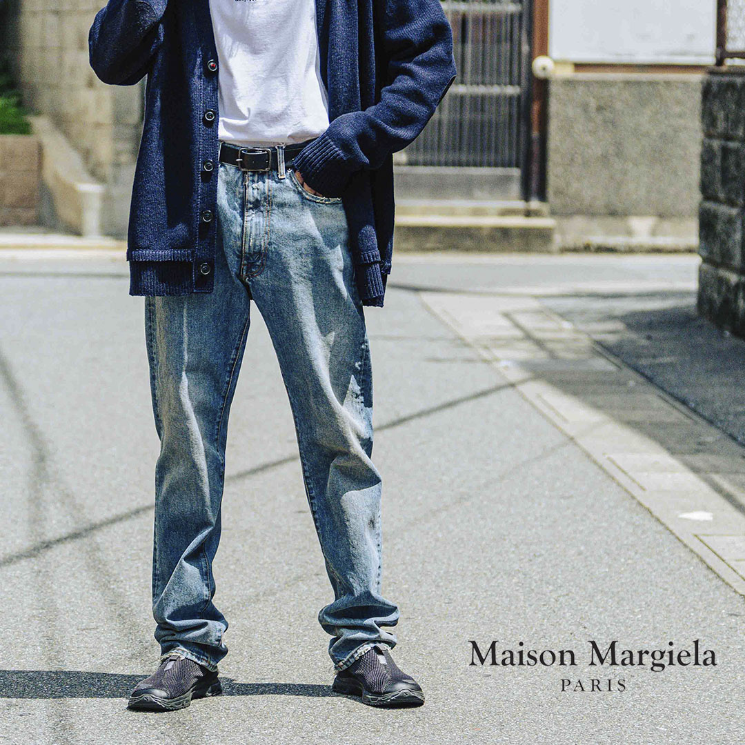 メゾンマルジェラの5ポケット デニムパンツ | HUES 福岡セレクトショップ