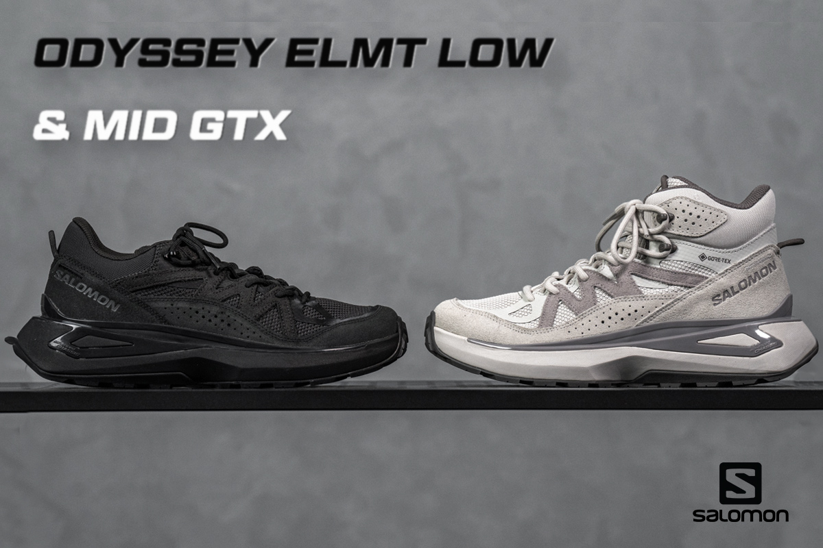 SALOMON ADVANCED ODYSSEY ELMT MID GTX & ODYSSEY ELMT LOW | HUES