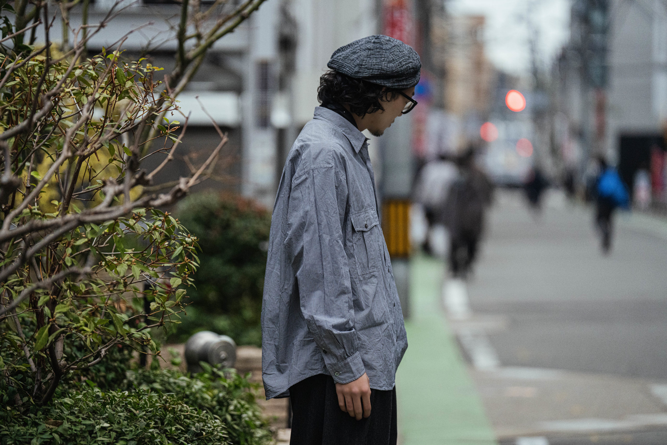 ポータークラシック NEW ギンガム ロールアップシャツ | HUES 福岡