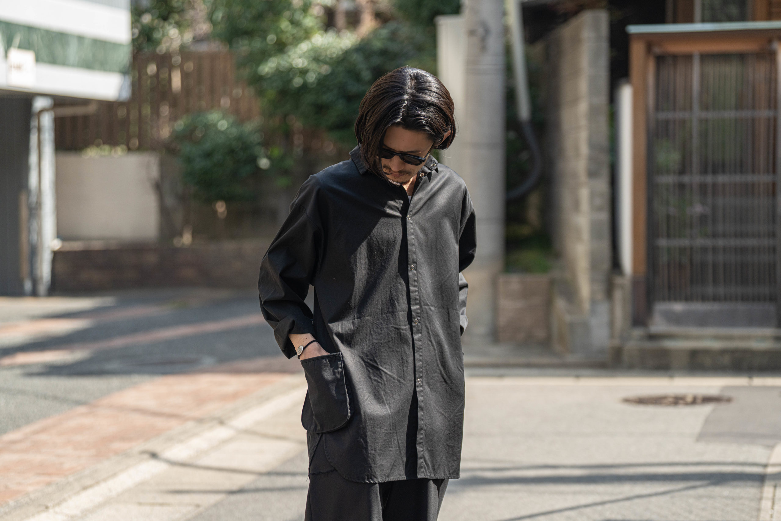 ポータークラシックのギャバジン シャツジャケット | HUES 福岡