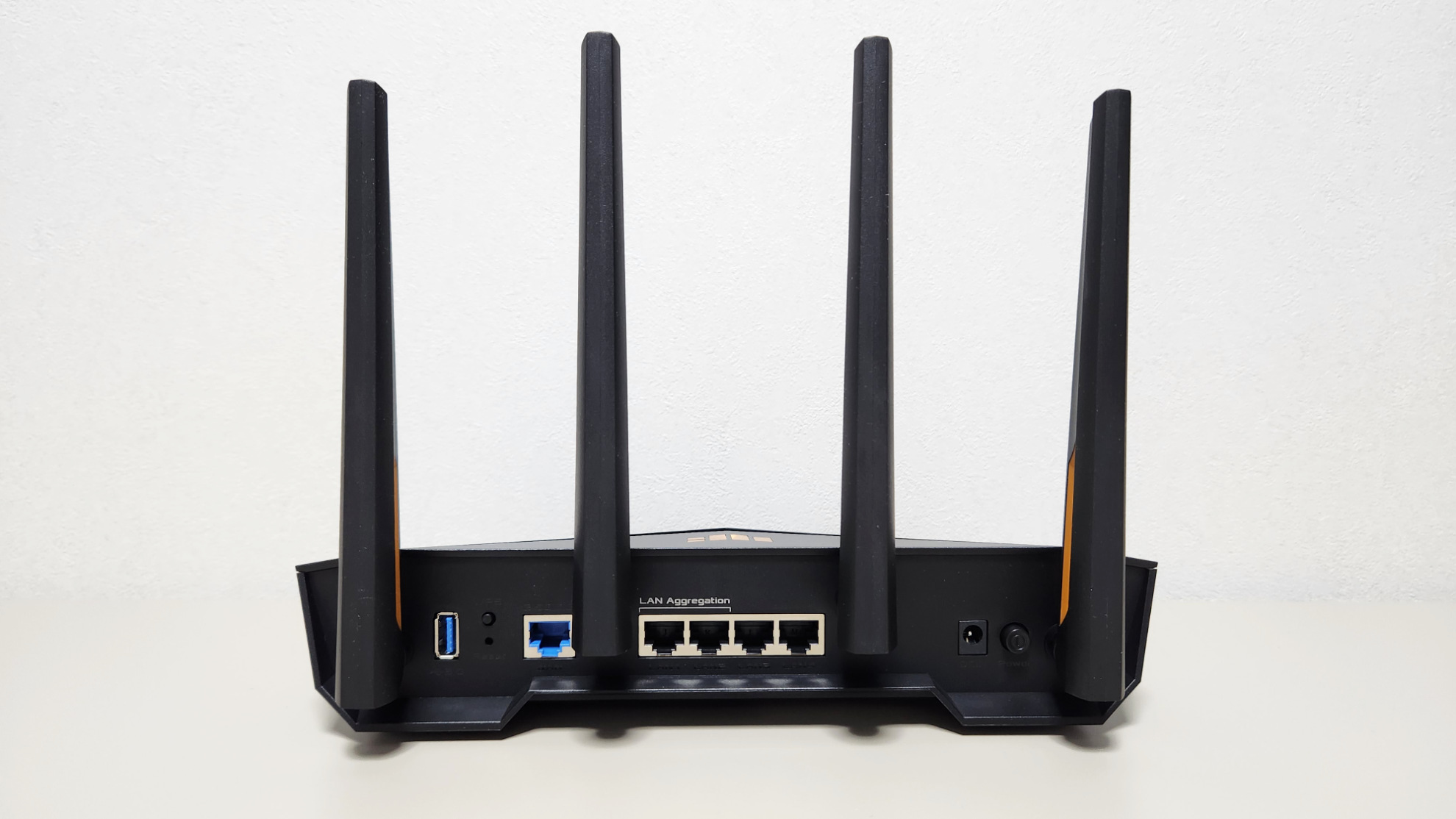 ASUS TUF Gaming AX4200 レビュー】有線接続2.5Gbps対応！！ゲーミング