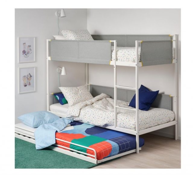 イケアの二段ベッドは子どもの夢が膨らむ秘密基地。空間を活かして