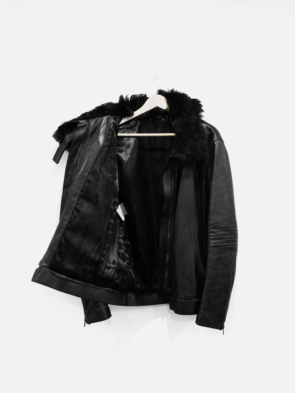 Helmut Lang AW99 Lamb Leather Astro Biker Jacket – HUIBEN