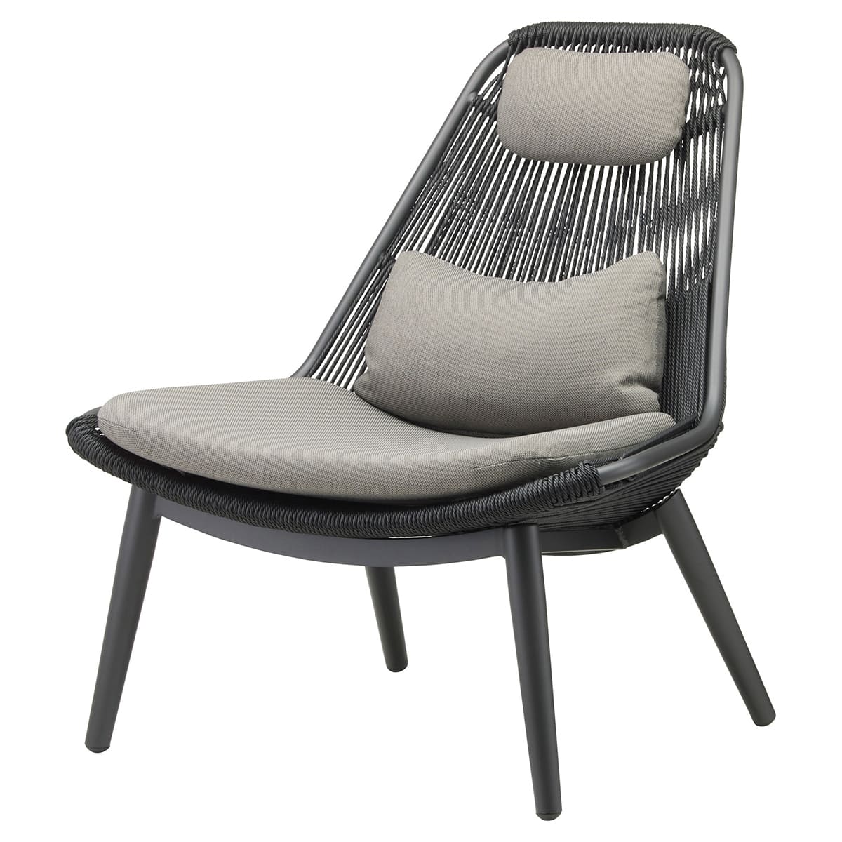 ピスカ ラウンジチェア E3002-10DJ｜アダルの人工ラタンチェア