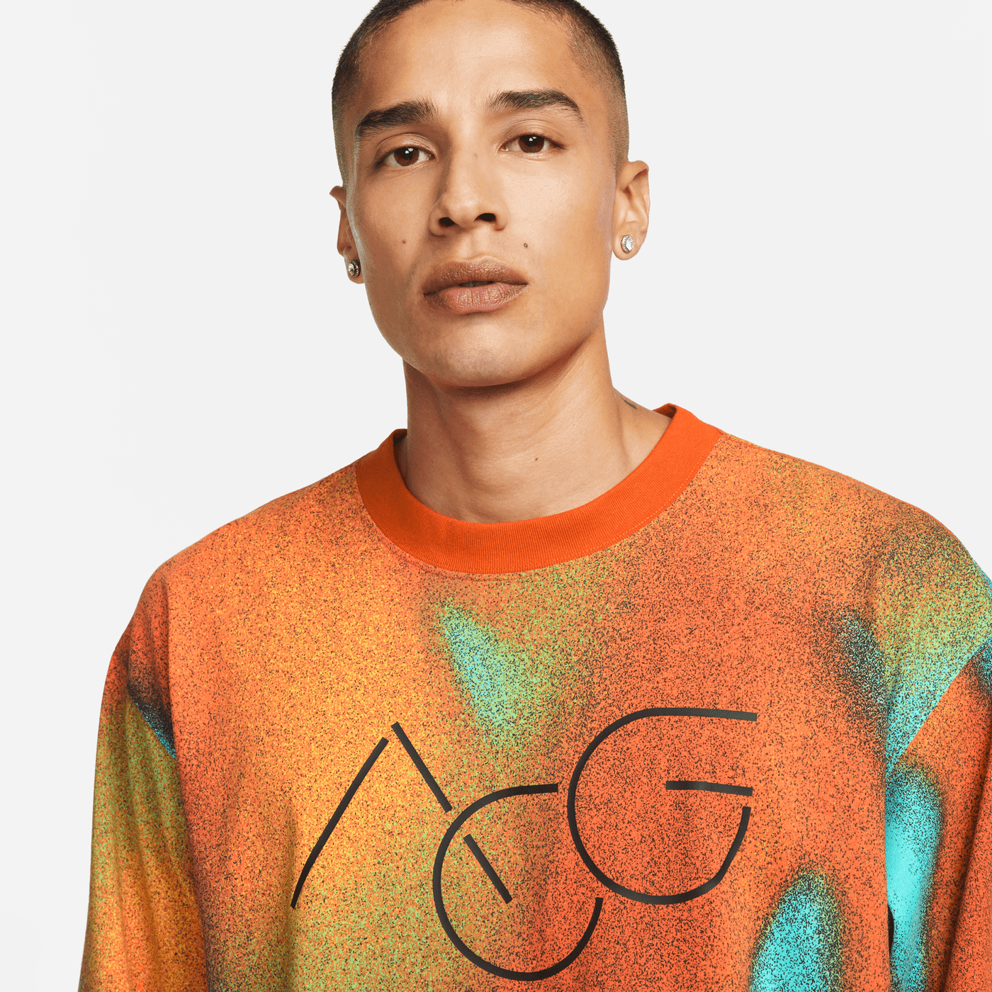 MEN'S NIKE ACG ALL OVER PRINT LONG SLEEVE – Hush Life Boutique