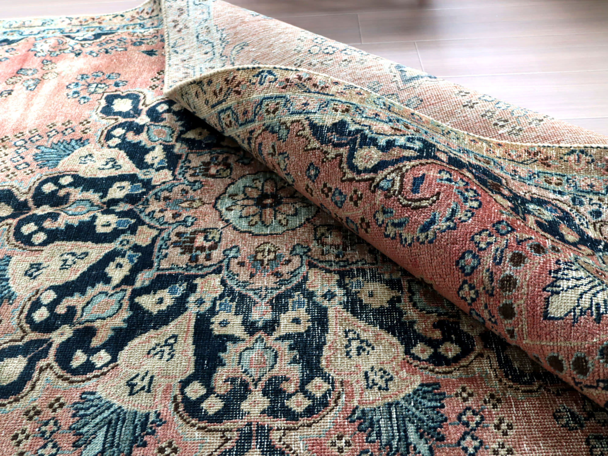 オールドラグ ヴィンテージウォッシュ 234×140cm サブゼヴァール