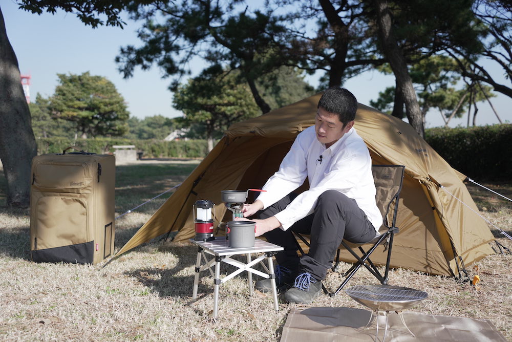 コールマン「ソロキャンプスタートパッケージ」その魅力や開発経緯を