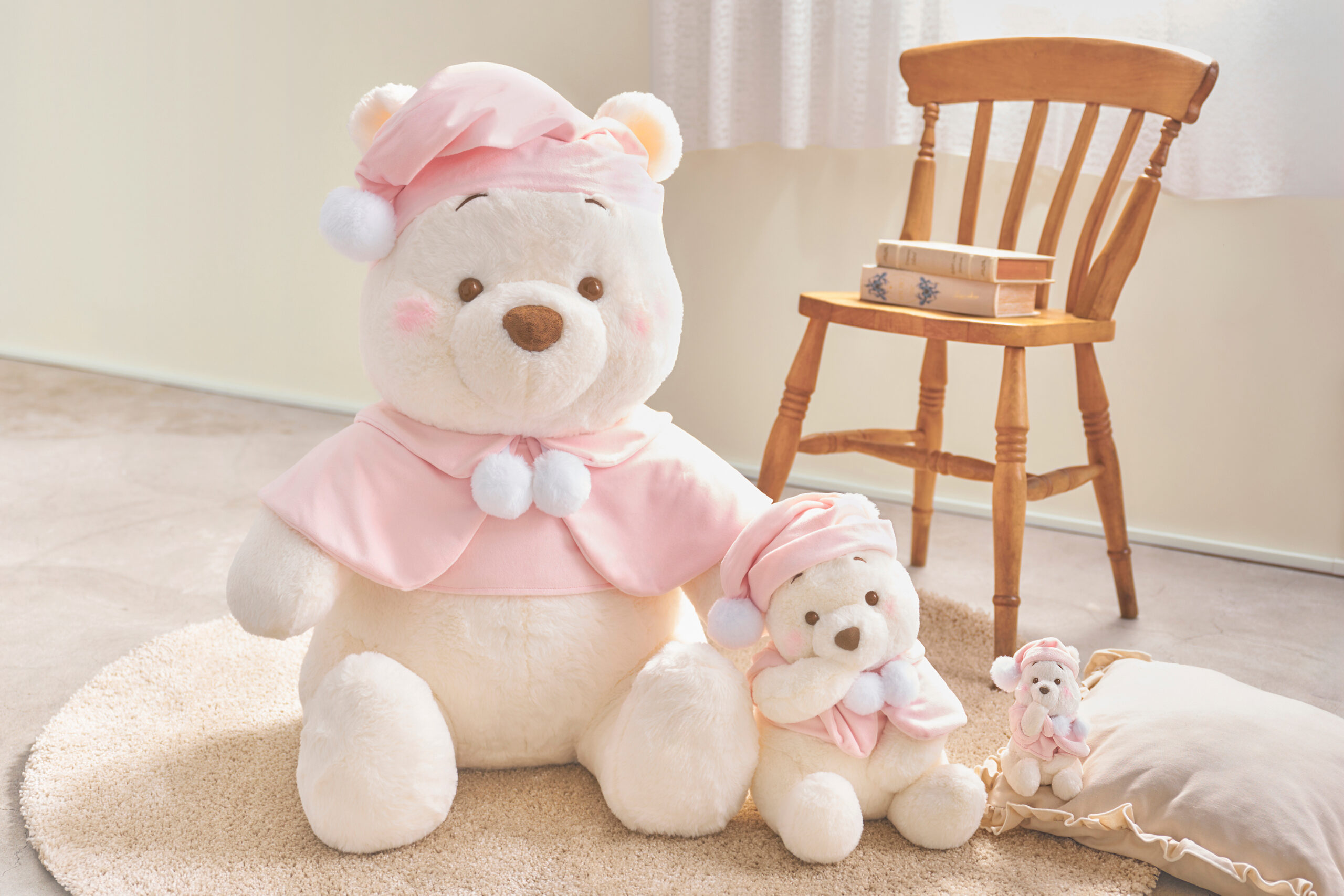 大人気シリーズ「WHITE POOH」が冬支度をして今年も登場 ディズニー