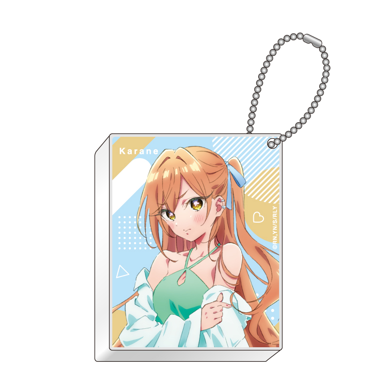 ミニアクリルブロック（君のことが大大大大大好きな100人の彼女展