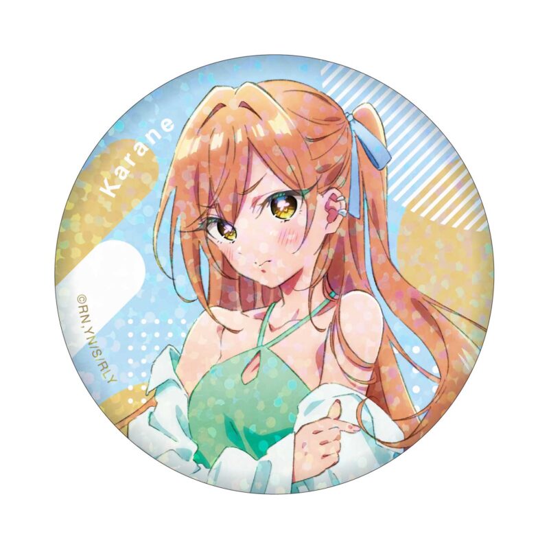 ホログラム缶バッジ（君のことが大大大大大好きな100人の彼女展