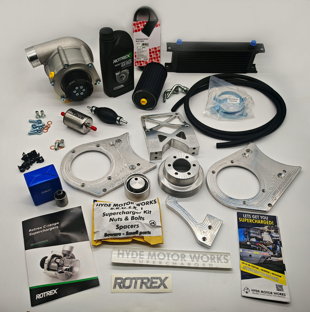 B.R.O.S.K. 1 Supercharger Kit | Hyde Motor Works Shop