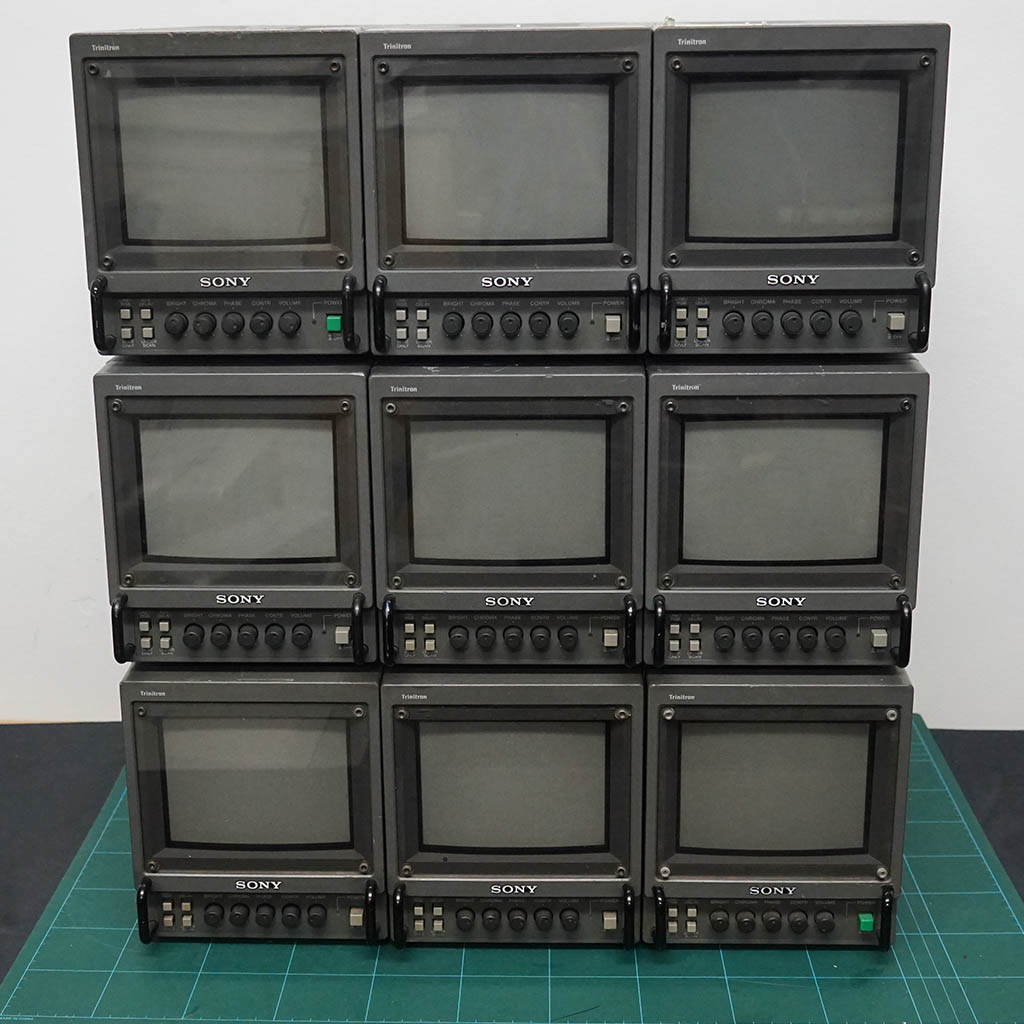 Rent SONY PVM-6041Q 6-inch Trinitron Color Video x 9 from