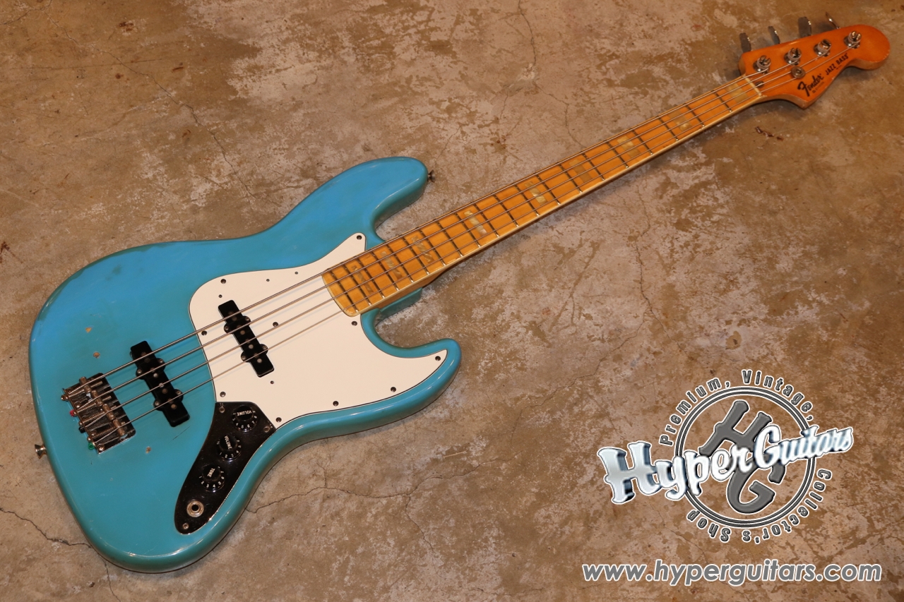 Fender '80 Jazz Bass - マウイブルー / メイプル - ハイパーギターズ