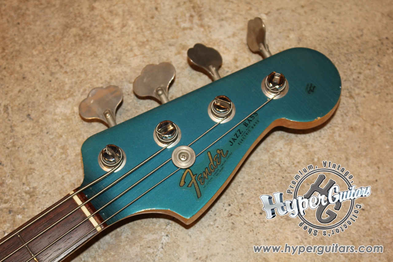 Fender '65 Jazz Bass - レイクプラシッドブルー / ローズ - ハイパー