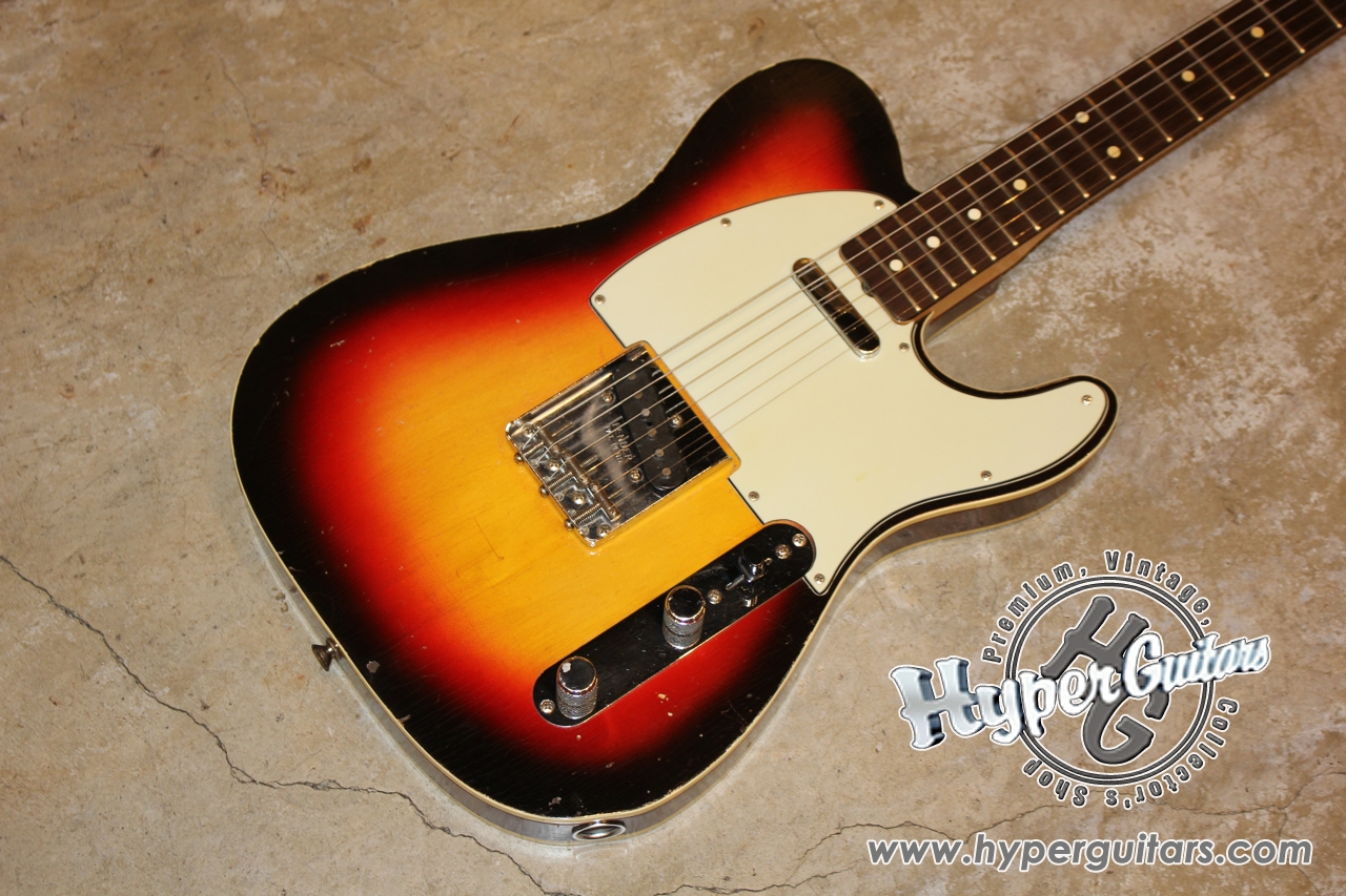 Fender '62 Custom Telecaster - サンバースト / スラブ ローズ