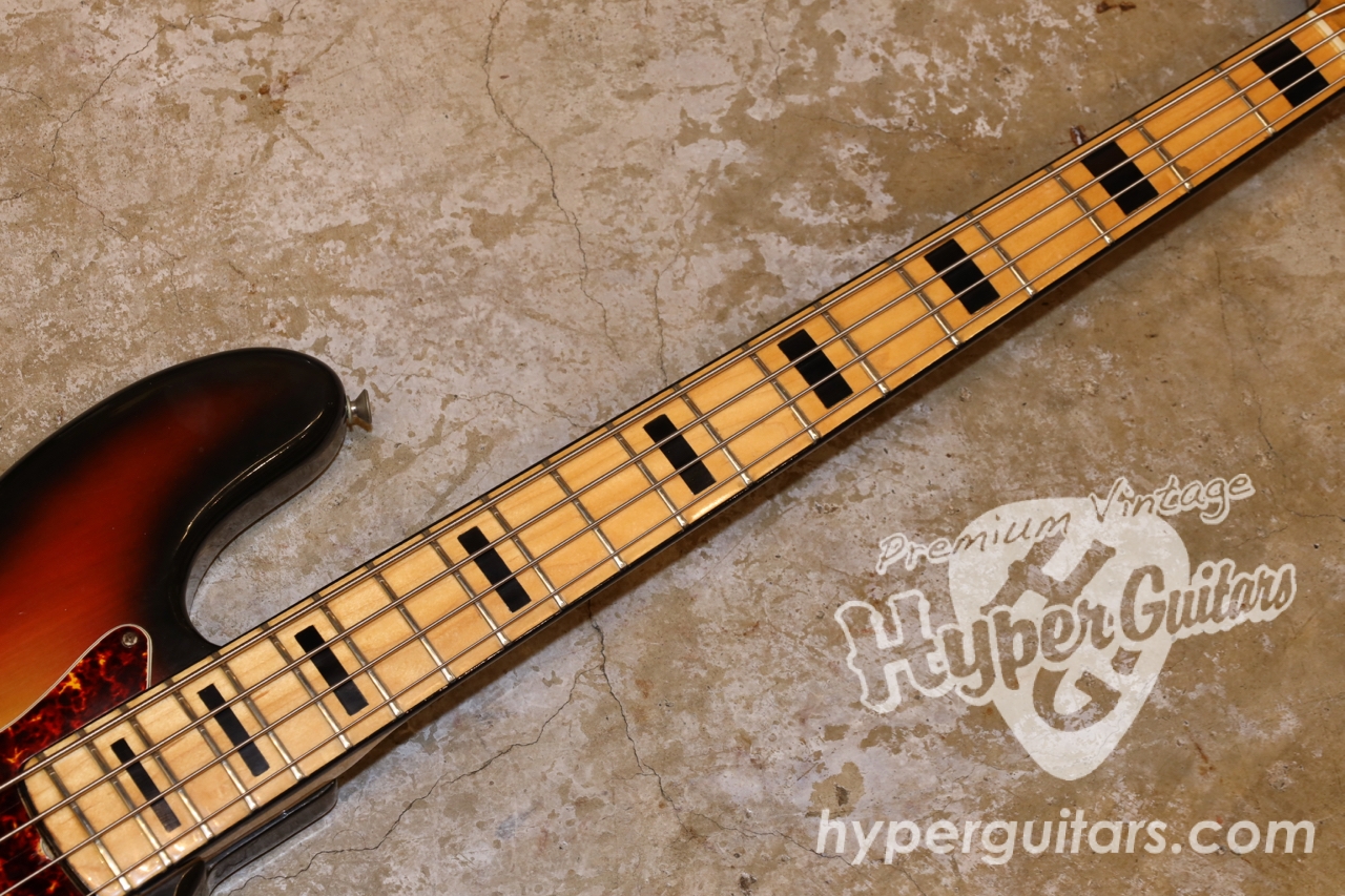 Fender '73 Jazz Bass - サンバースト / メイプル - ハイパーギターズ