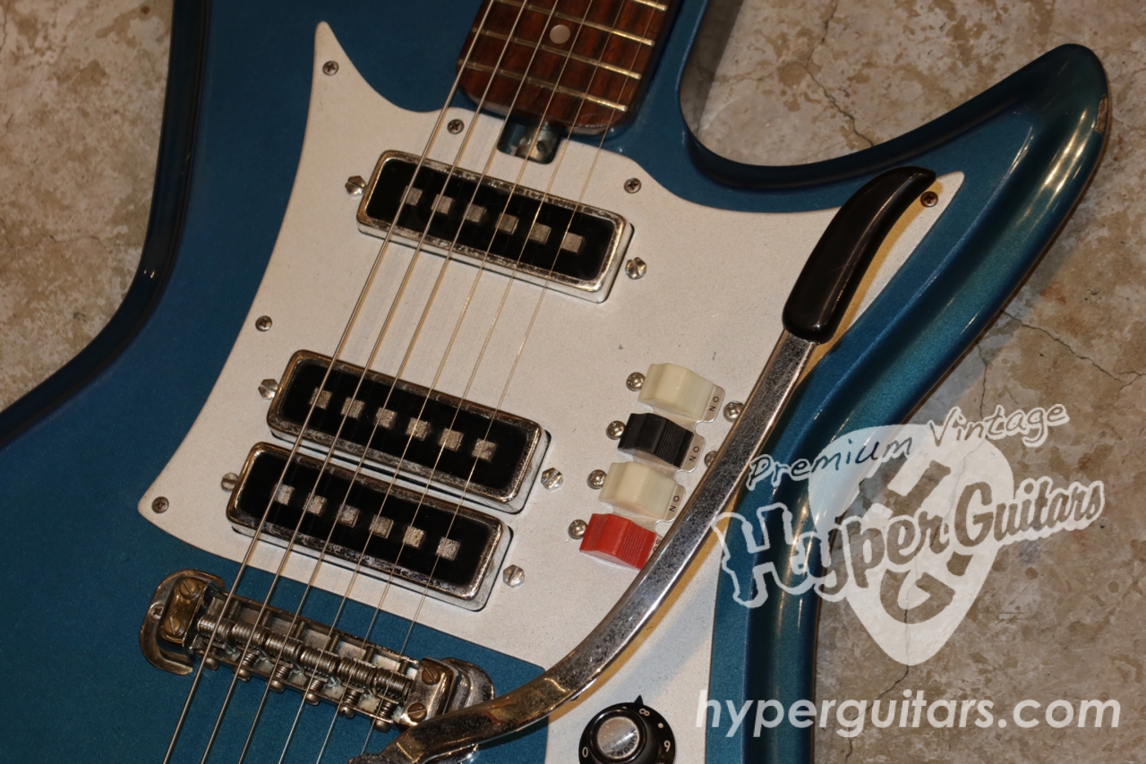 Teisco 60's Model K-3L - ブルー - ハイパーギターズ Hyper Guitars