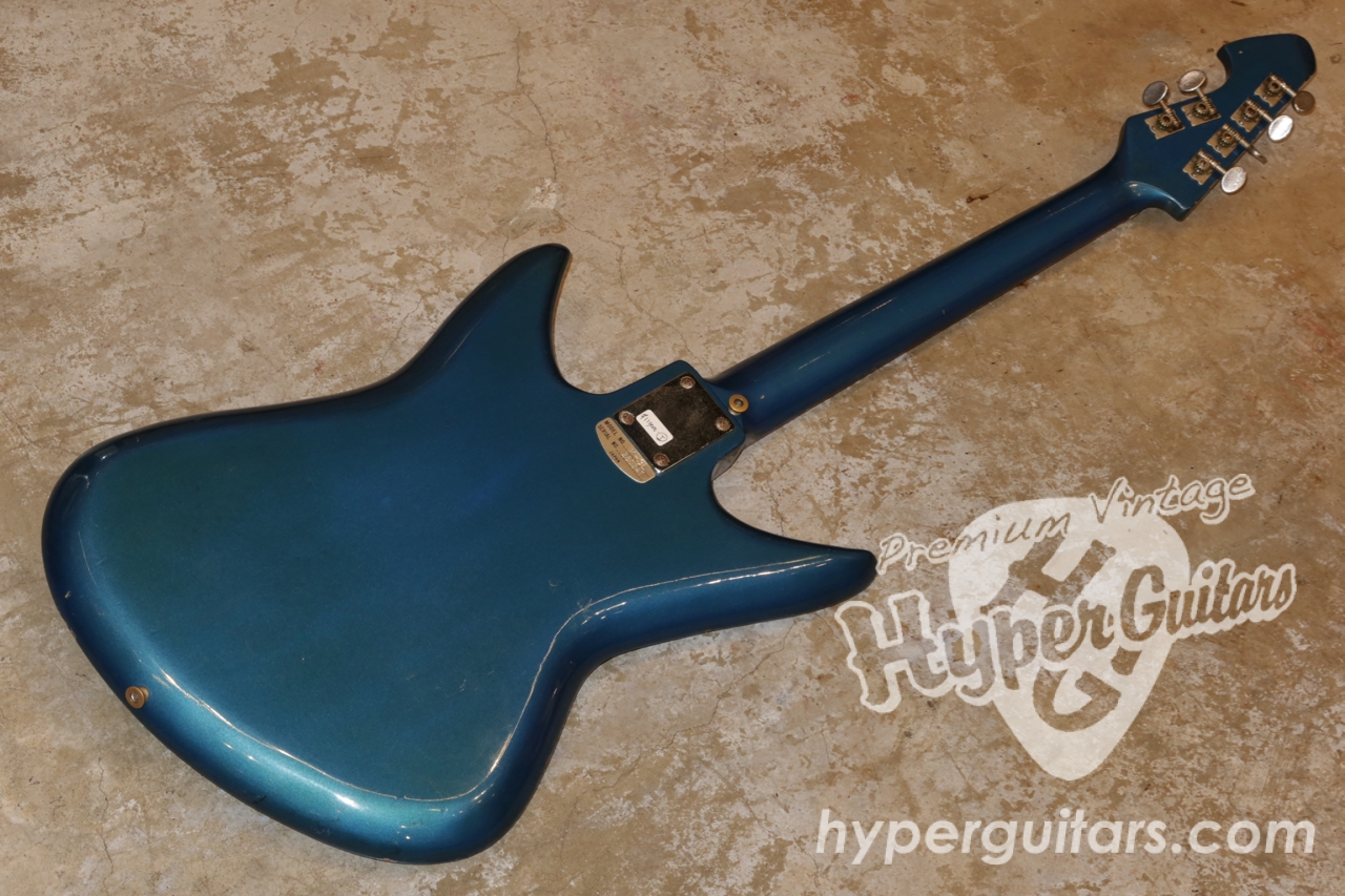 Teisco 60's Model K-3L - Blue - Hyper Guitars | VINTAGE GUITAR and
