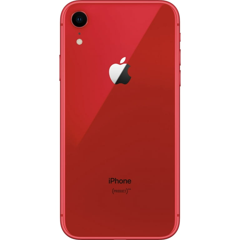 Restored Apple iPhone XR - Straight Talk / Tracfone- 256 GB Red