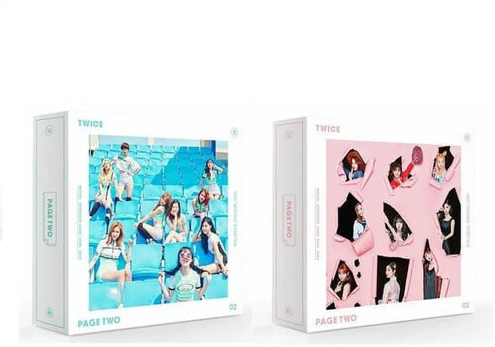 Twice - Page Two - Random Cover - Korean Edition - incl. Photobook