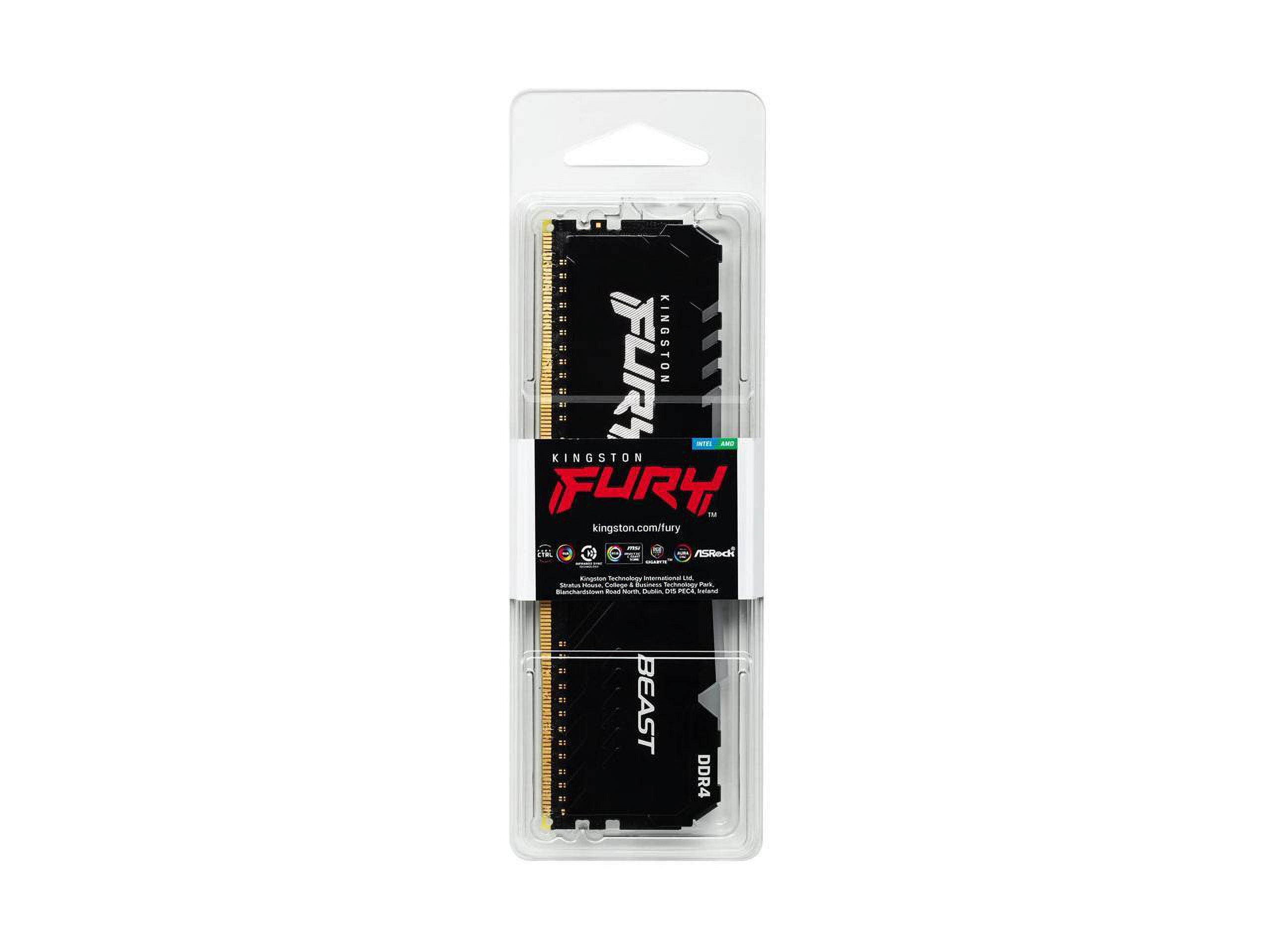 32GB Kingston Technology FURY Beast RGB 3200MHz DDR4 Memory Module