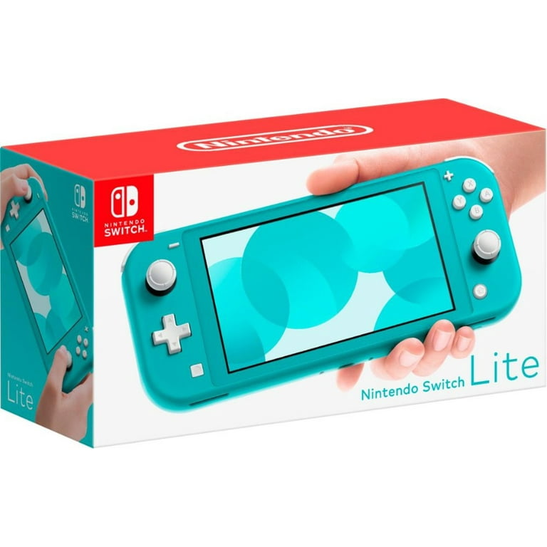Nintendo Switch Lite Gaming Console, Turquoise 2019 New - Walmart.com