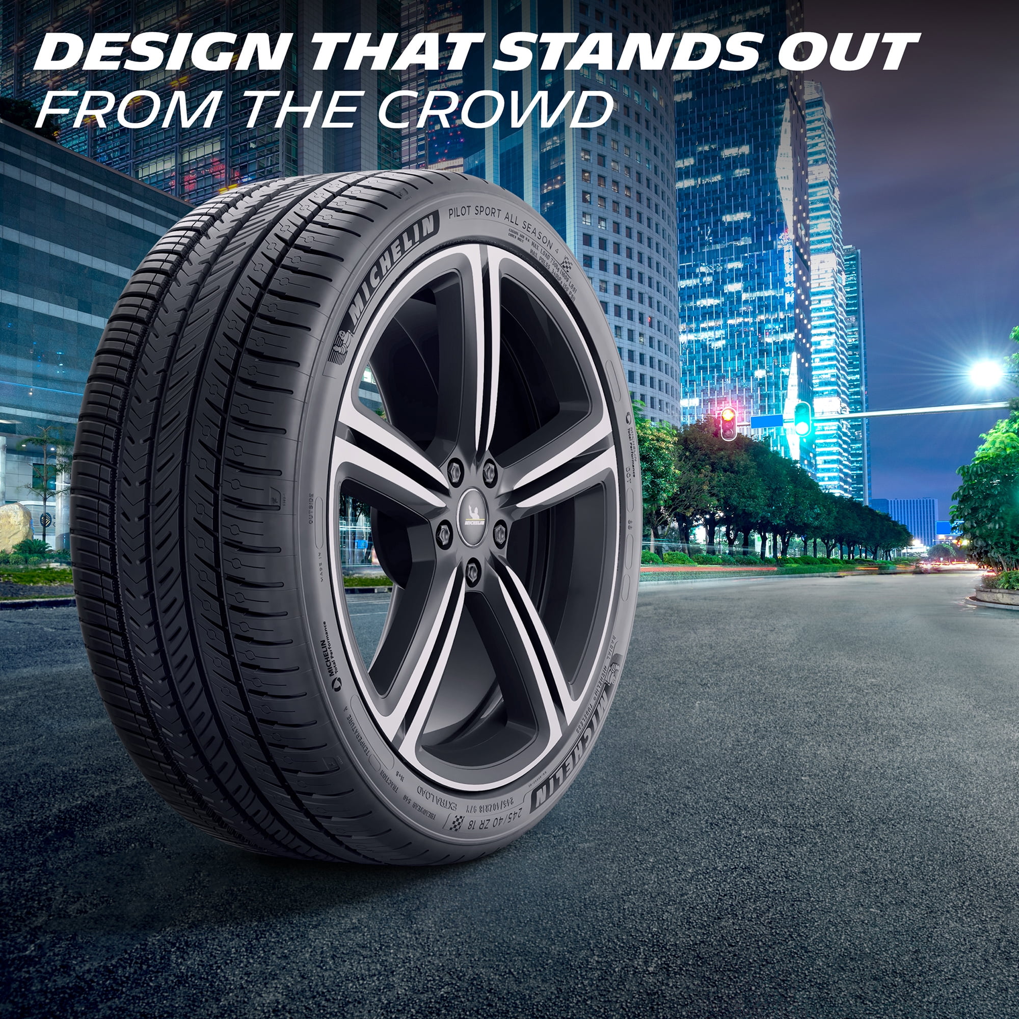 Michelin Pilot Sport 4, 235/40ZR18 95Y XL, All Season High