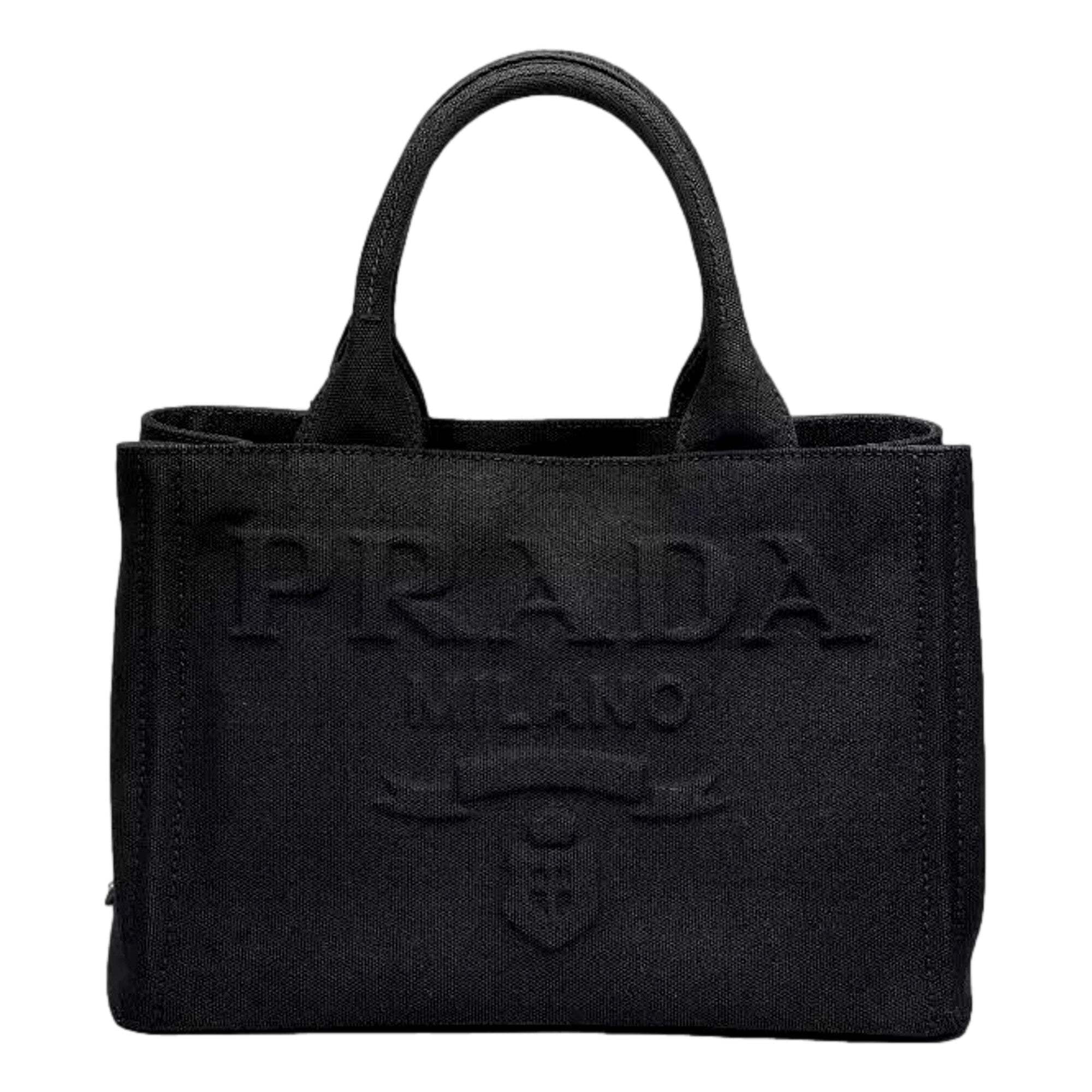 Prada Designer Handbag - Black Tessuto Nylon Shoulder Purse, Model