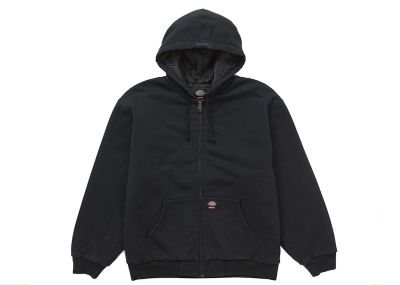 Supreme Men's Playoffs Zip Up Hooded Sweatshirt Black, from StockX