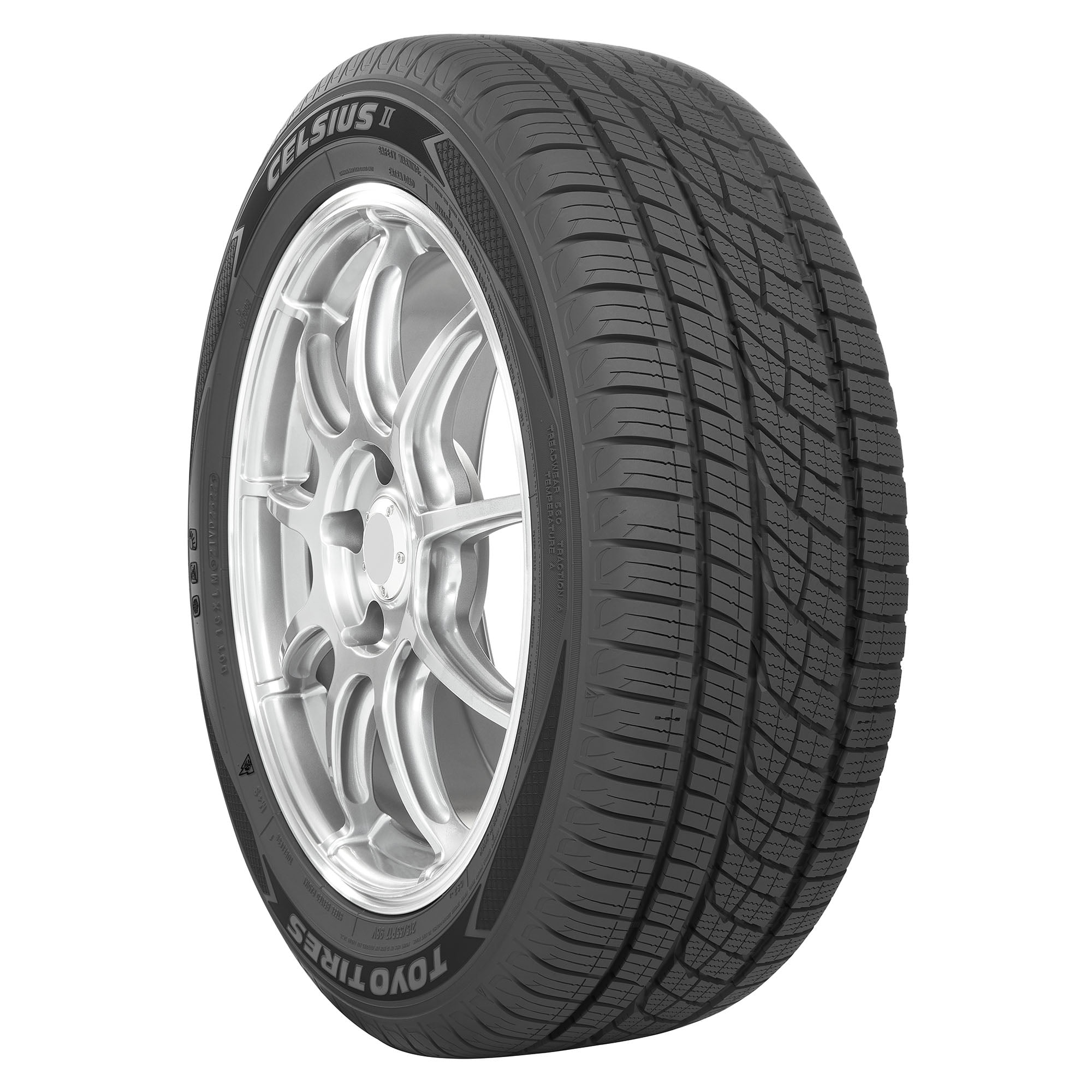 Toyo Celsius II All Weather 205/60R16 92H Passenger Tire - Walmart.com