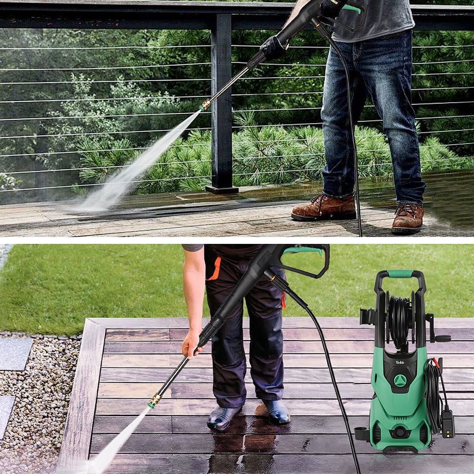 2150 PSI Electric Pressure Washer, 1.8 GPM Pressure Washer with 4
