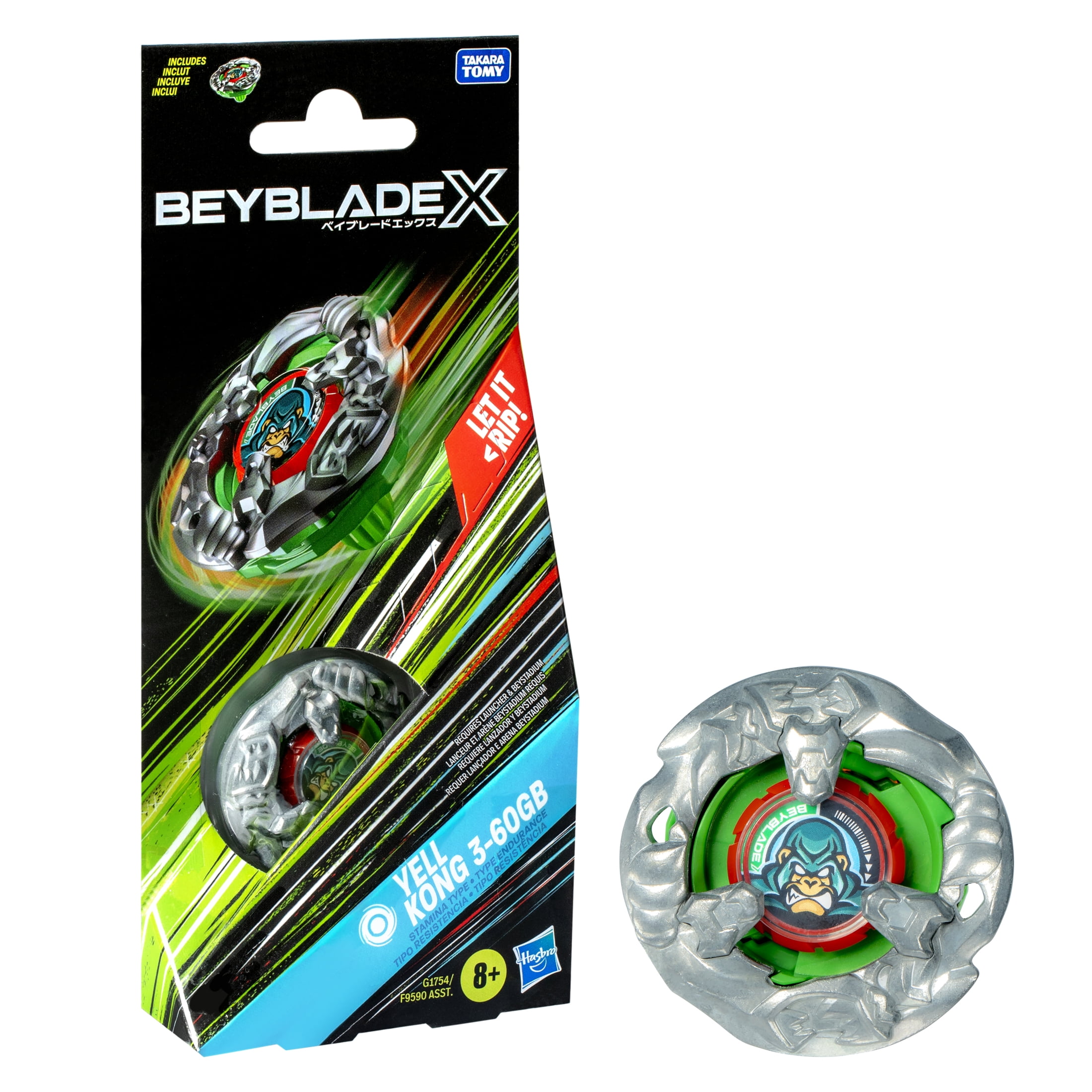 Beyblade X Dagger Dran 4-70Q Booster pack with Multicolor Attack