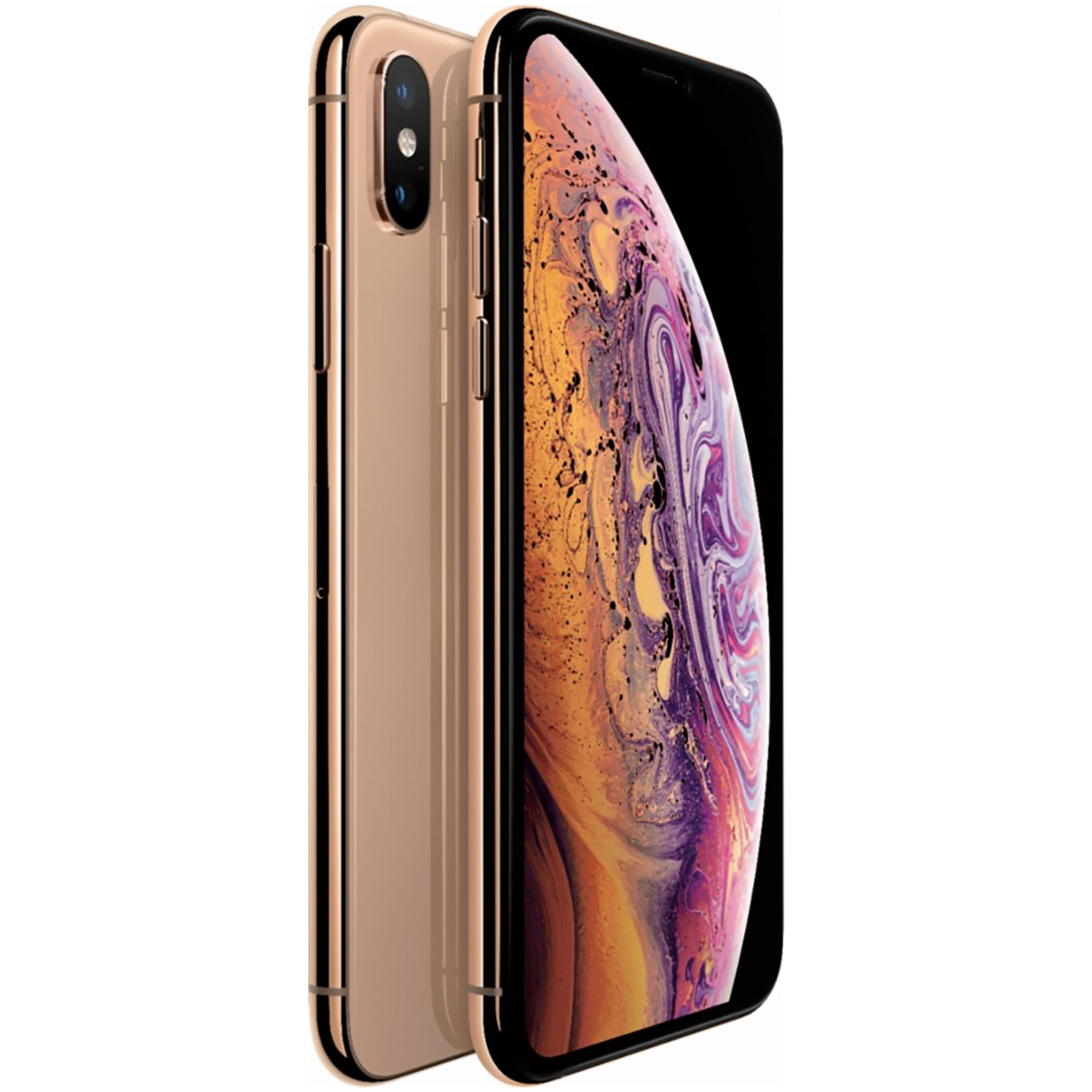 Pre-Owned Apple iPhone XS 64GB Gold (Unlocked) Used - Walmart.com