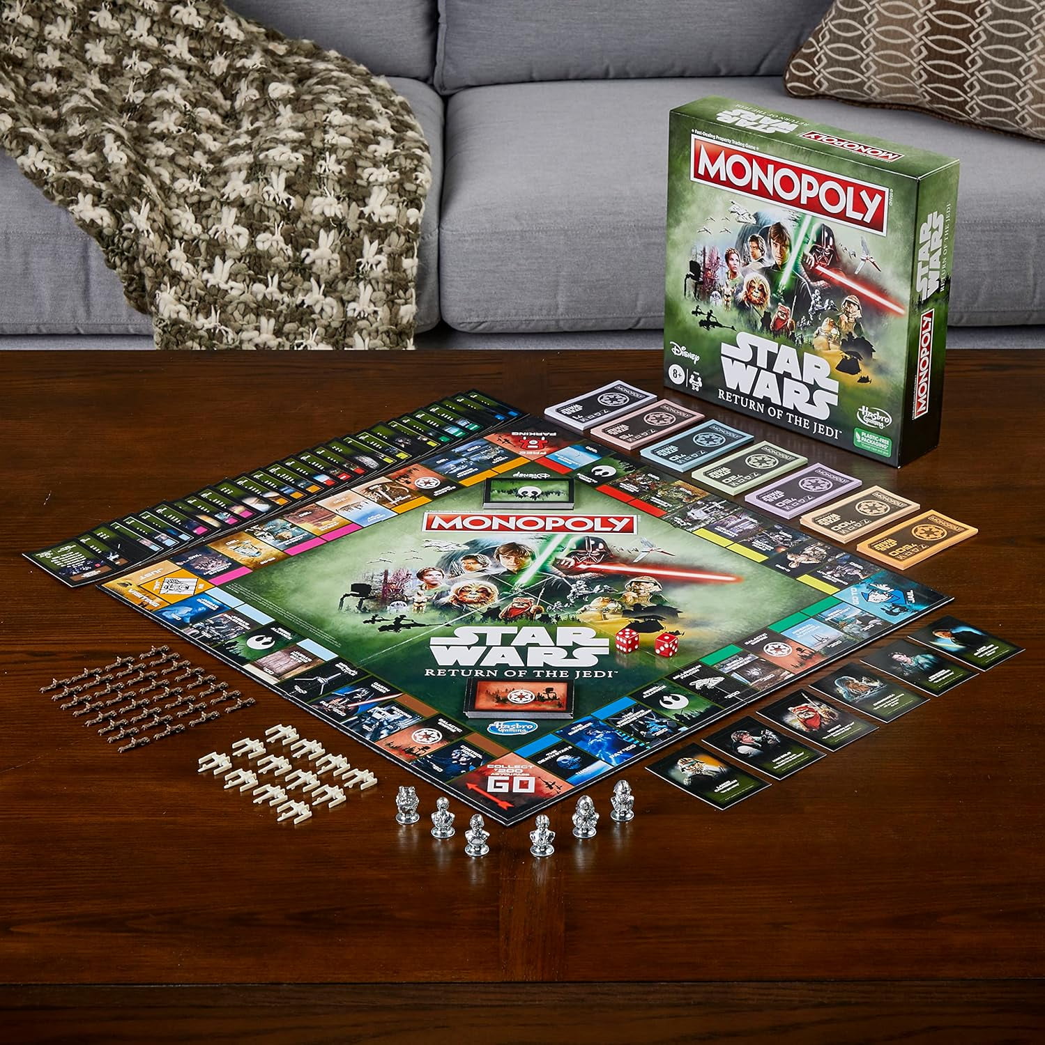 Hasbro Monopoly Star Wars Return of the Jedi Board Game, Tatooine